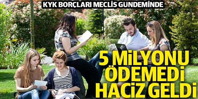 5 milyon öğrenci ödemedi, maaşlara haciz geldi